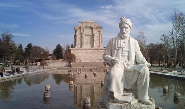 عکس سنگ قبر فردوسی