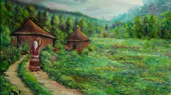 عکس نقاشی طبیعت