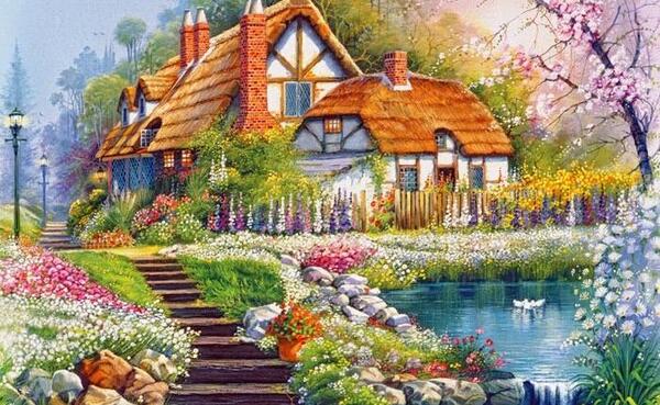 عکس نقاشی طبیعت