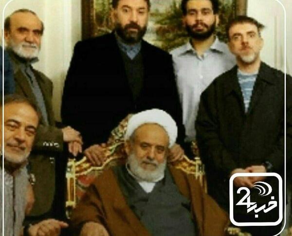 عکس علی انصاریان با احسان علیخانی