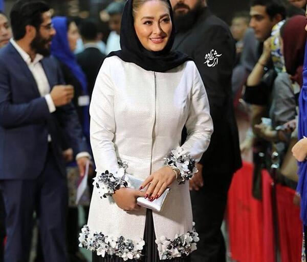 عکس الهام حمیدی وهمسر