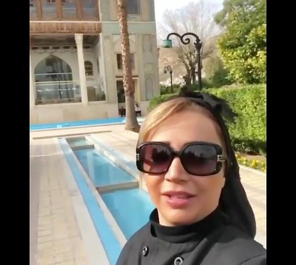 عکس شبنم قلی خانی در شیراز