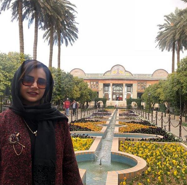 عکس شبنم قلی خانی در شیراز