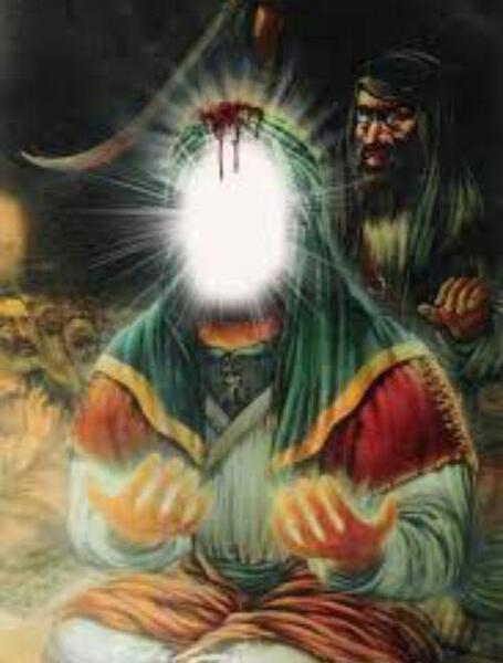 عکس درباره ضربه خوردن امام علی