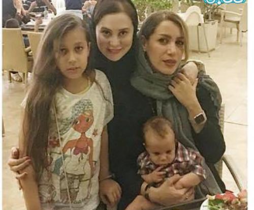 عکس کودکی آرام جعفری