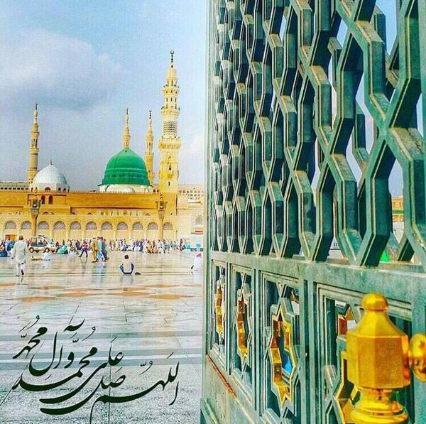 عکس حرم پیامبر و بقیع
