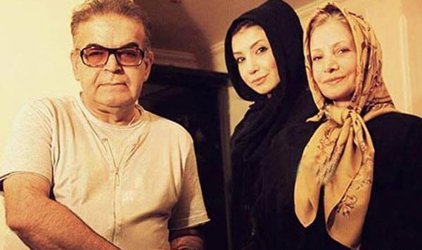 عکس حمید لولایی با زنش