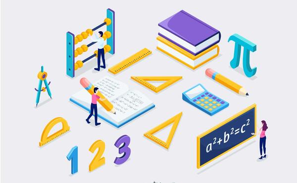 عکس دانلود وکتور ریاضی