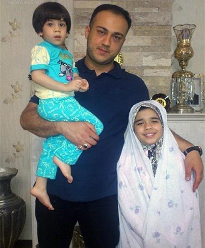 عکس جعفر دهقان و پسرش
