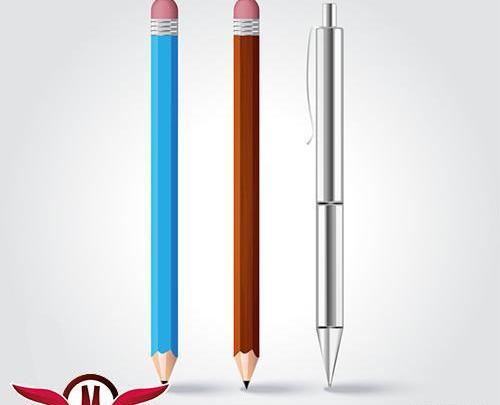 عکس دانلود وکتور مداد