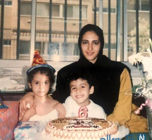 عکس فاطمه گودرزی در جوانی