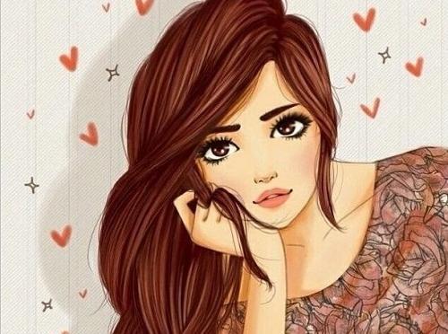 عکس نقاشی فانتزی دخترانه