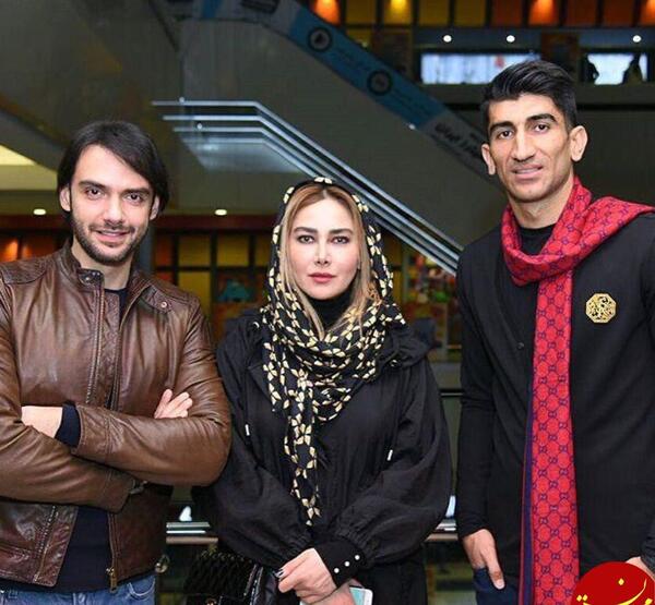 عکس بیرانوند و دوست دخترش