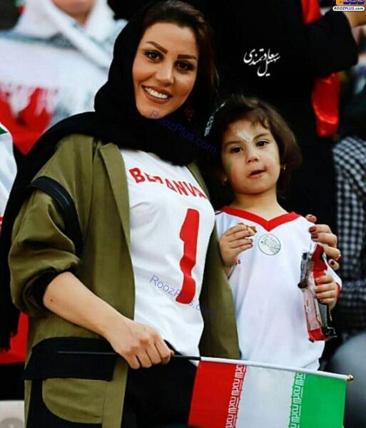 عکس بیرانوند و دوست دخترش