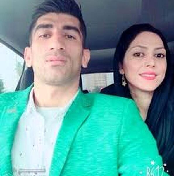 عکس بیرانوند و دوست دخترش