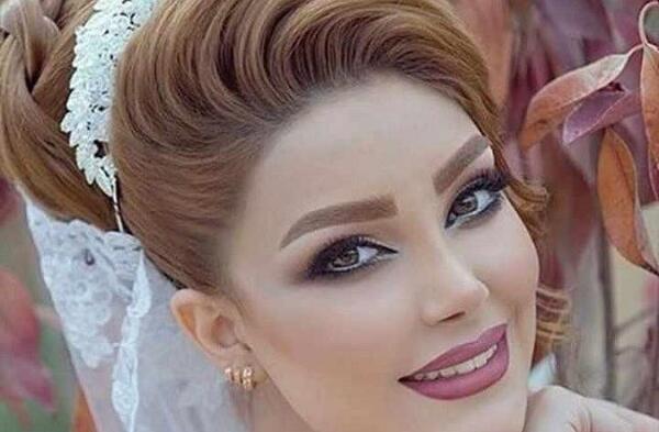 عکس نقاشی صورت عروس