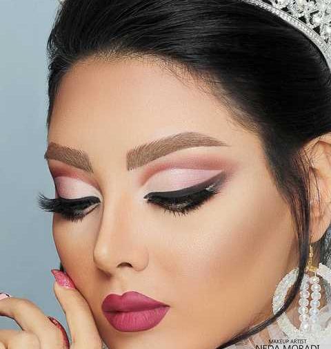 عکس نقاشی صورت عروس