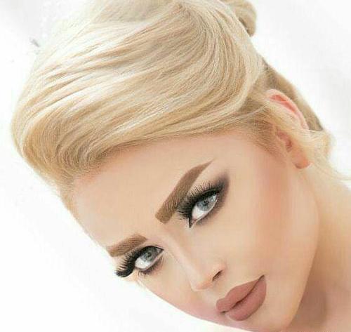 عکس نقاشی صورت عروس