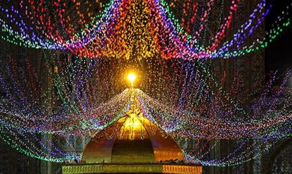 عکس حرم در شب میلاد امام رضا
