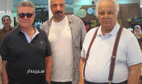 عکس بهروز وثوقی وهمسرش