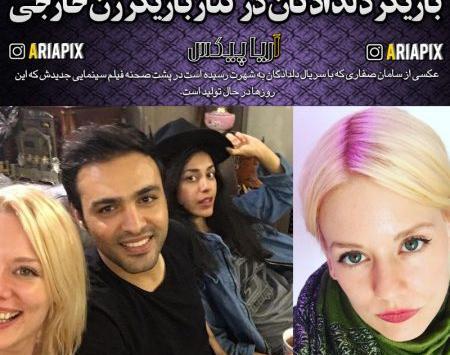 عکس زن سامان صفاری