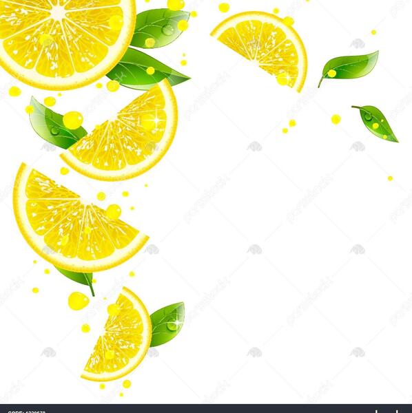 عکس پس زمینه لیمویی