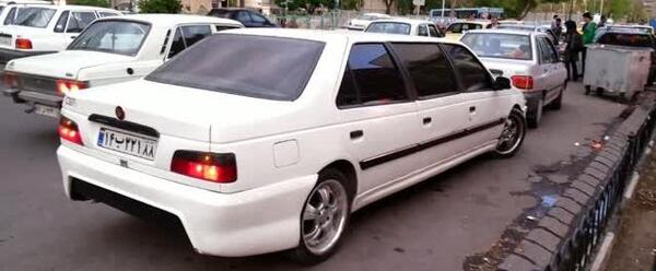عکس لامبورگینی پژو پارس