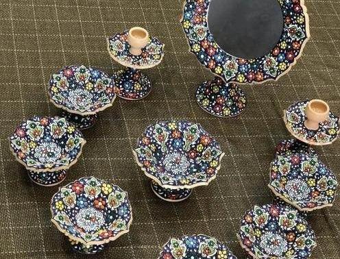 عکس سفره هفت سین میناکاری