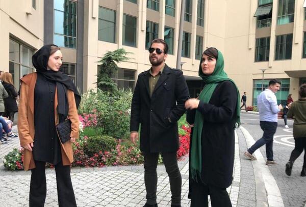 عکس عاشقانه پژمان بازغی