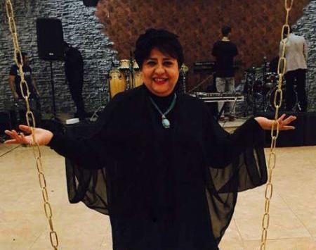 عکس رابعه اسکویی در خارج از کشور