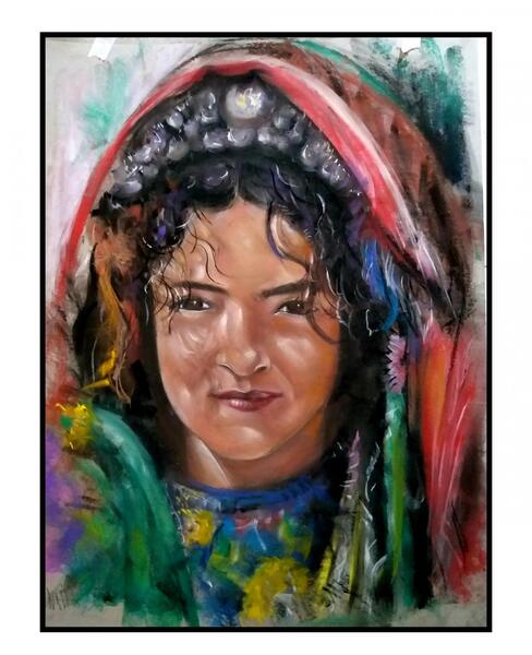 عکس ایده برای نقاشی با پاستل گچی
