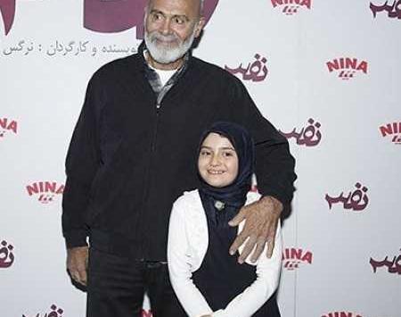 عکس جمشید هاشم پور همسرش