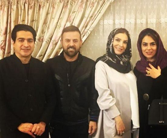 عکسهای آزاده صمدی و همسر جدیدش