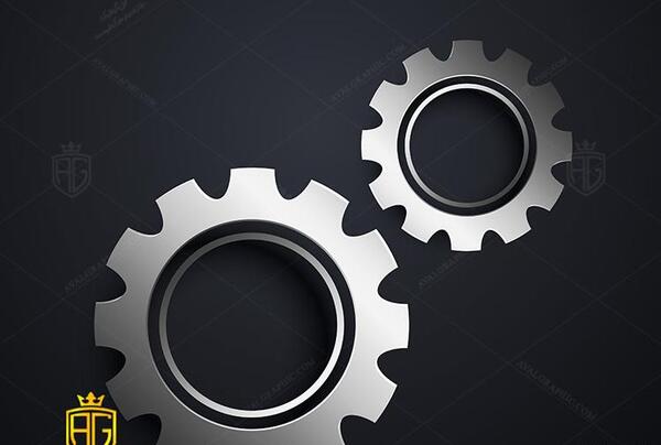 عکس وکتور چرخ دنده