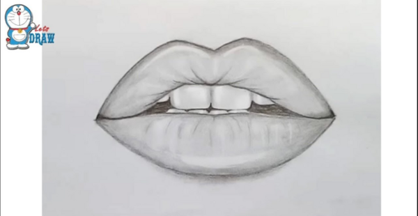 عکس لب طراحی