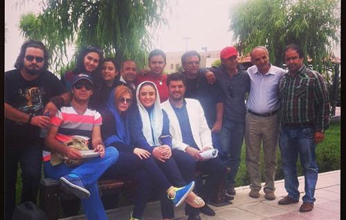 عکس سام درخشانی و نرگس محمدی
