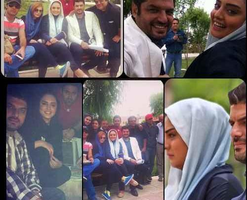 عکس سام درخشانی و نرگس محمدی