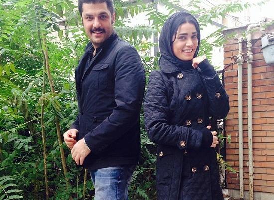 عکس سام درخشانی و نرگس محمدی