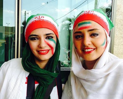 عکس سام درخشانی و نرگس محمدی