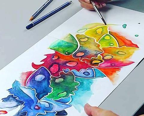 عکس ایده نقاشی جذاب