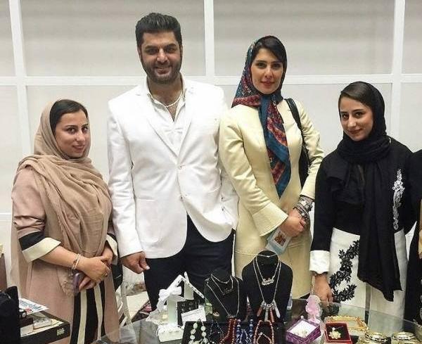 عکس سام درخشانی با همسرش