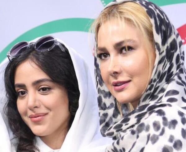 عکس جدید آناهیتا نعمتی و همسرش