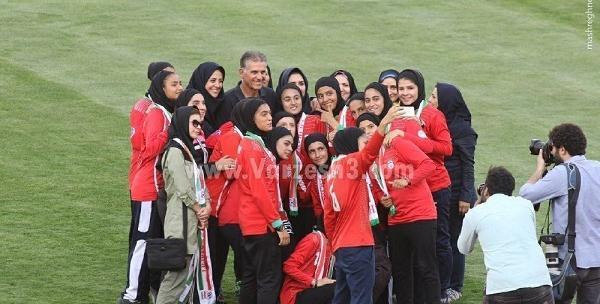 عکس پروفایل دختر فوتبالی