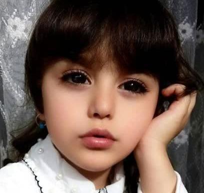 عکس دختر بچه خوشگل چشم قهوه ای
