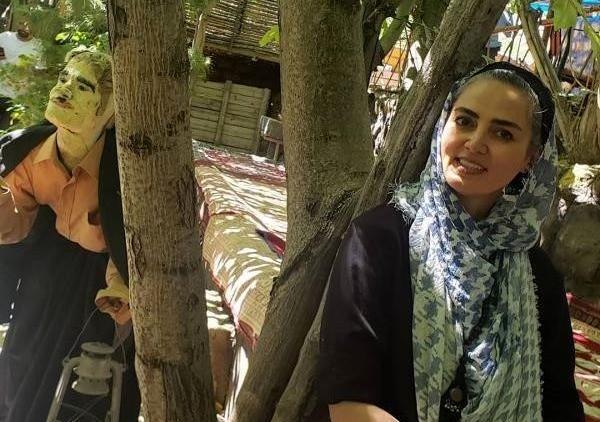 عکس سارا در سریال شمعدونی