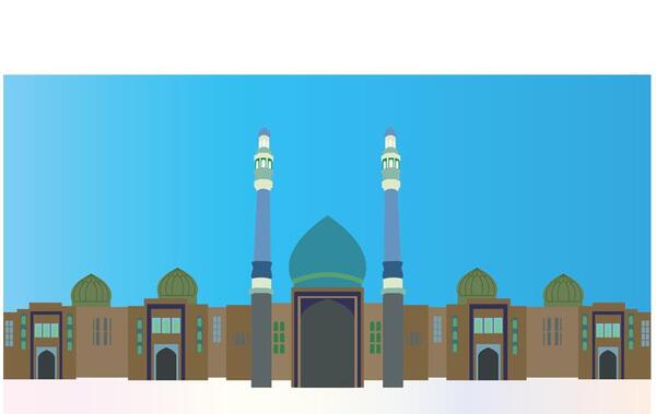 عکس دانلود وکتور مسجد