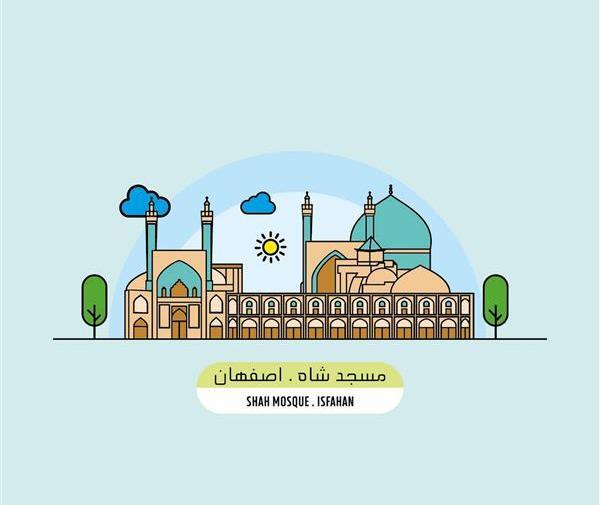 عکس دانلود وکتور مسجد