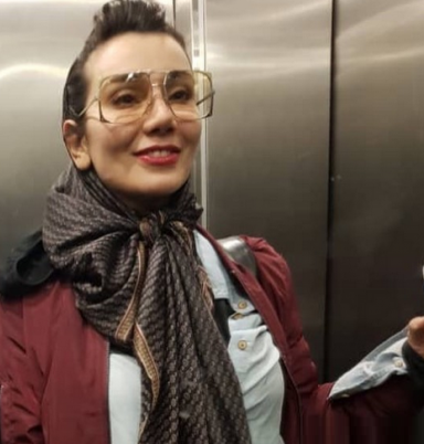 عکس بی حجاب خاطره حاتمی