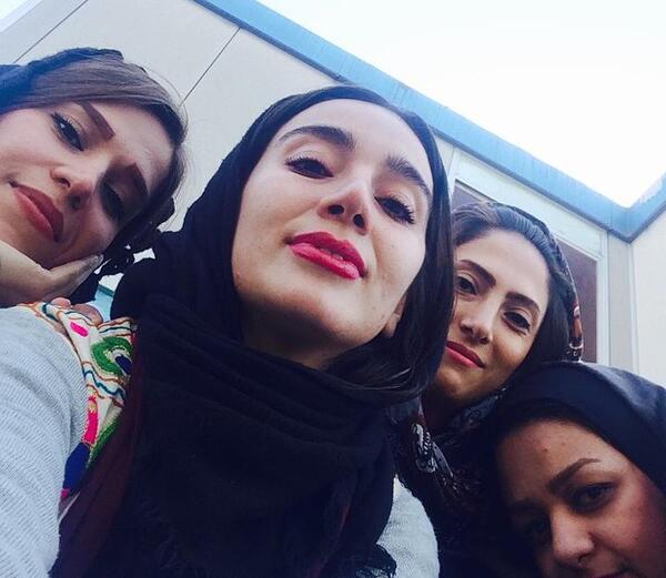 عکس بی حجاب خاطره حاتمی