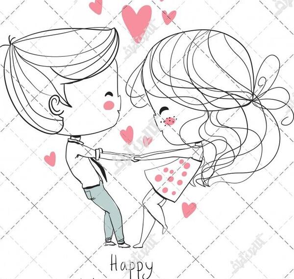 عکس وکتور عاشقانه